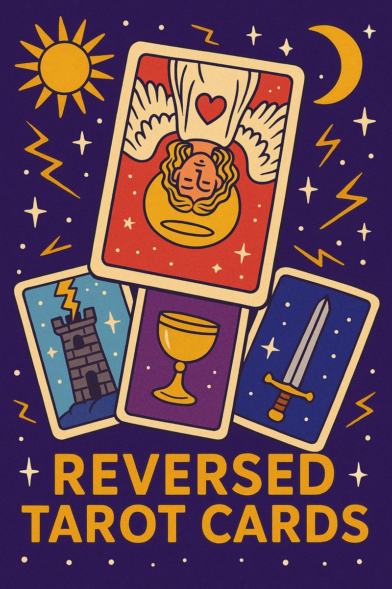 🔮 ¿Qué significan realmente las cartas de tarot invertidas? Vamos a ser sinceros.