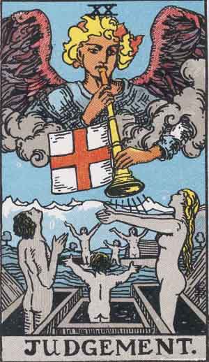 Judgement tarot card - High Resolution