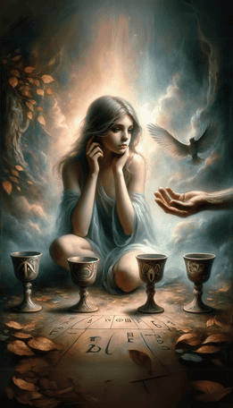 Four of Cups tarot card