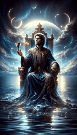 King of Cups tarot card