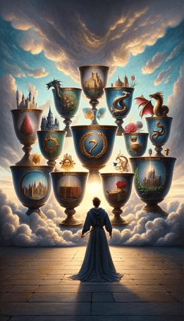 Seven of Cups tarot card