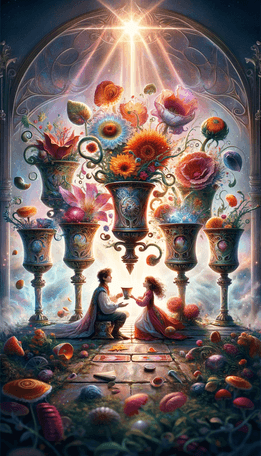 Six of Cups tarot card