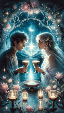 Two of Cups tarot card