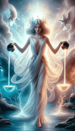 Temperance tarot card