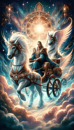The Chariot tarot card