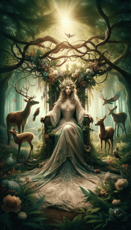 The Empress tarot card