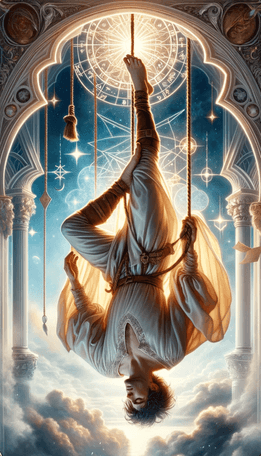 The Hanged Man tarot card