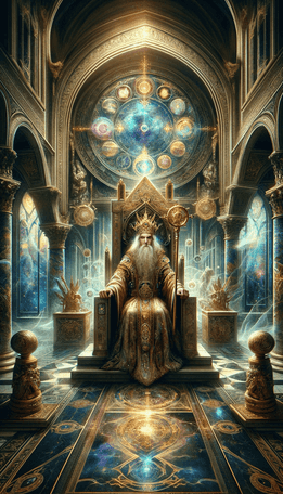 The Heirophant tarot card