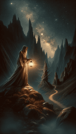 The Hermit tarot card