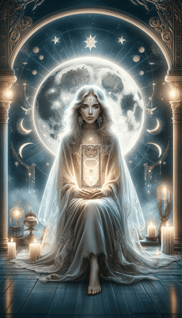 The High Priestess tarot card