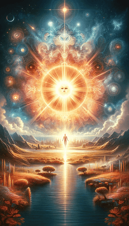 The Sun tarot card