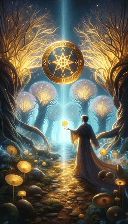 Ace of Pentacles tarot card