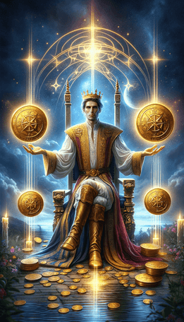 Four of Pentacles tarot card