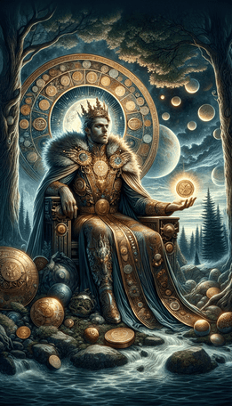 King of Pentacles tarot card