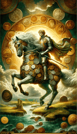 Knight of Pentacles tarot card
