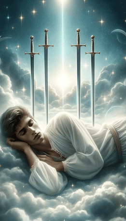 Four of Swords tarot card