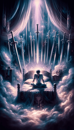 Nine of Swords tarot card
