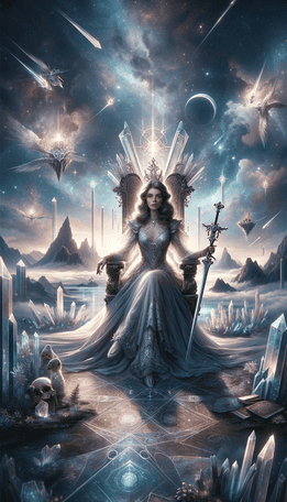 Queen of Swords tarot card