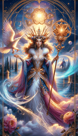 Queen of Wands tarot card