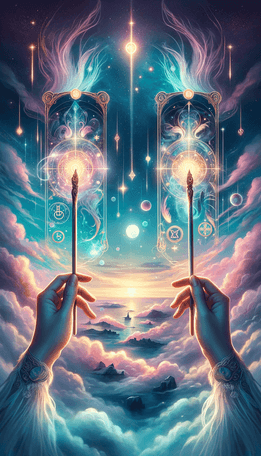 Two of Wands tarot card