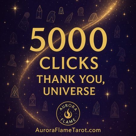🌌 5000 Clicks Milestone — Thank You, Universe ✨