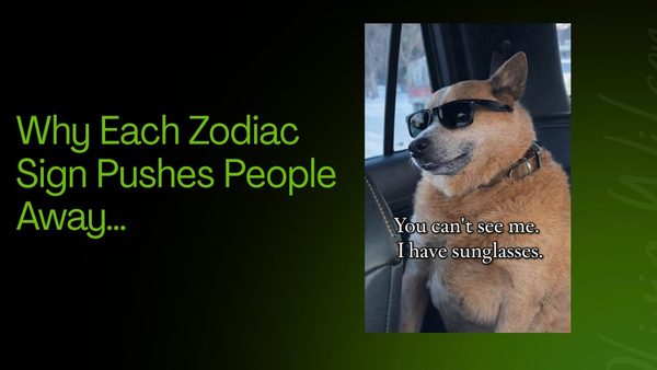 Why Each Zodiac Sign Pushes People Away